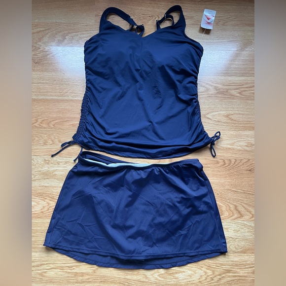 NEW Navy Blue Tankini Set - Picture 1 of 2